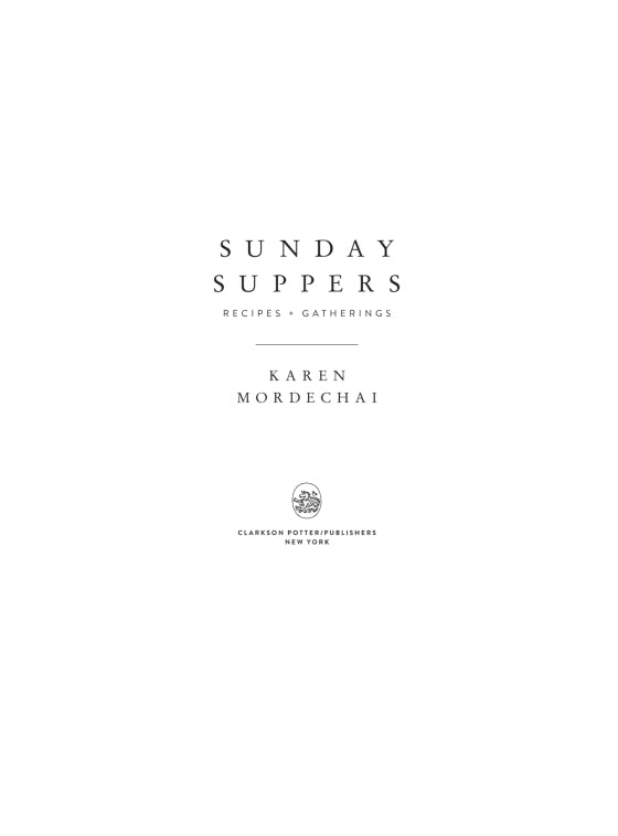 Sunday Suppers