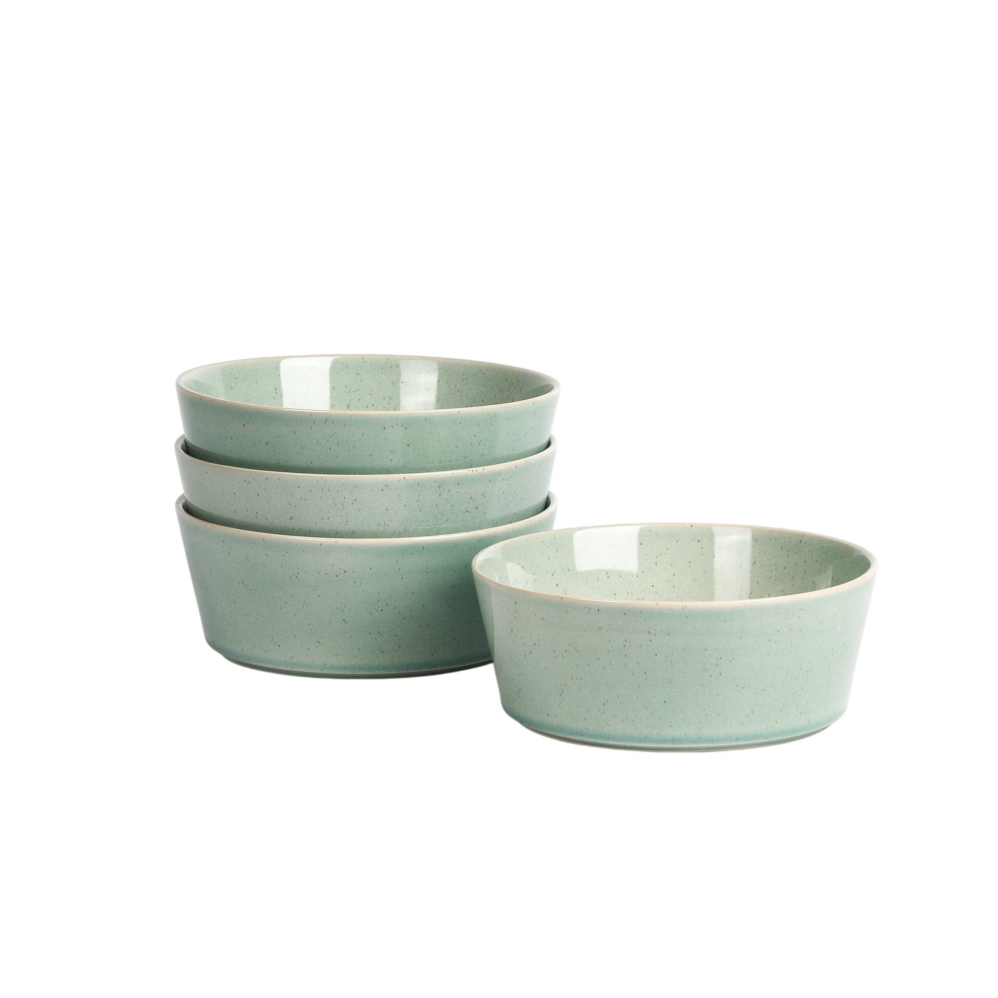 Claire Stoneware Bowl Set - Green