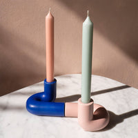 OCTAEVO Templo Candle Holder - Pink