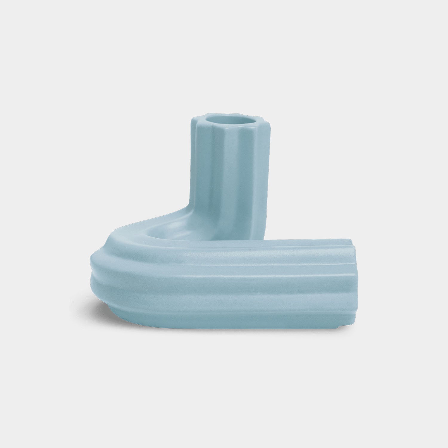 OCTAEVO Templo Candle Holder - Light Blue