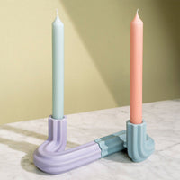 OCTAEVO Templo Candle Holder - Lilac