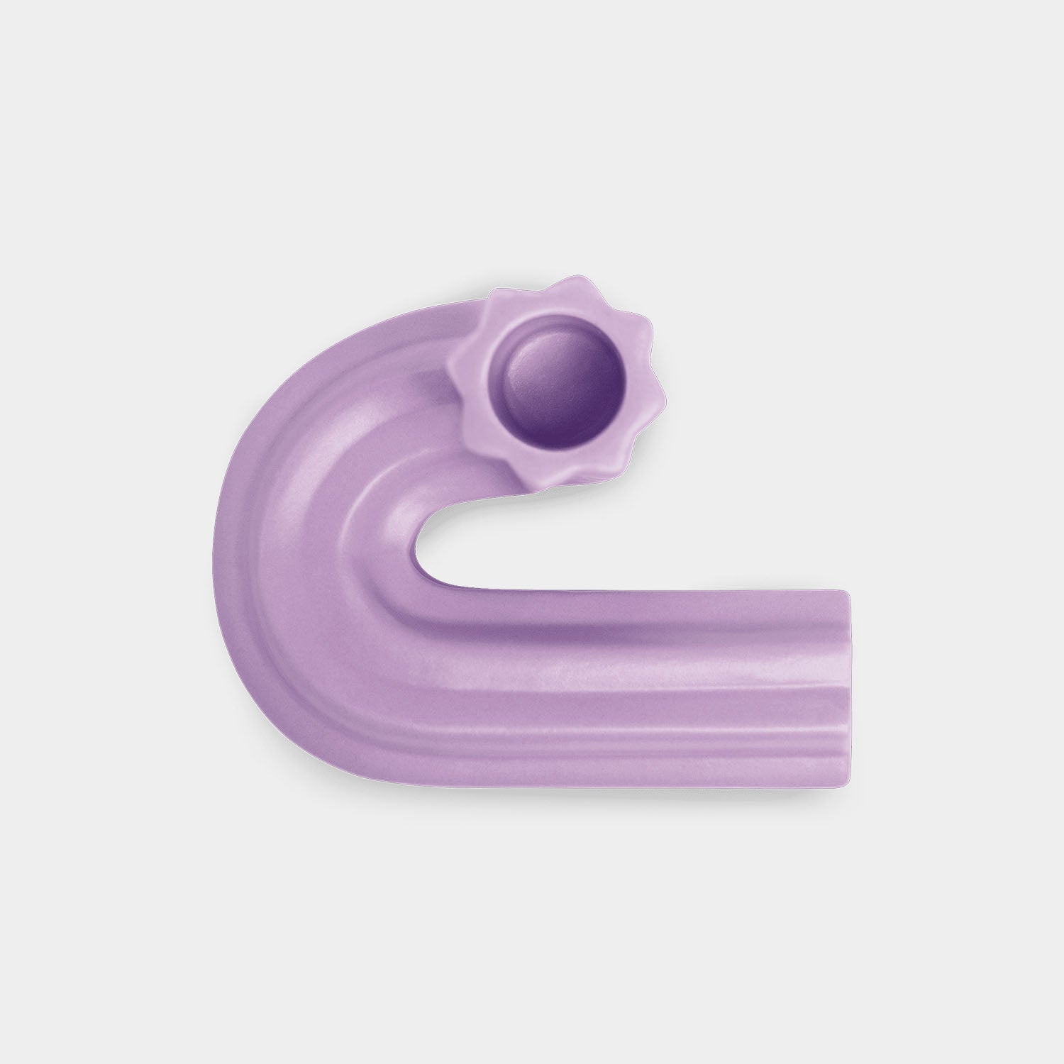 OCTAEVO Templo Candle Holder - Lilac