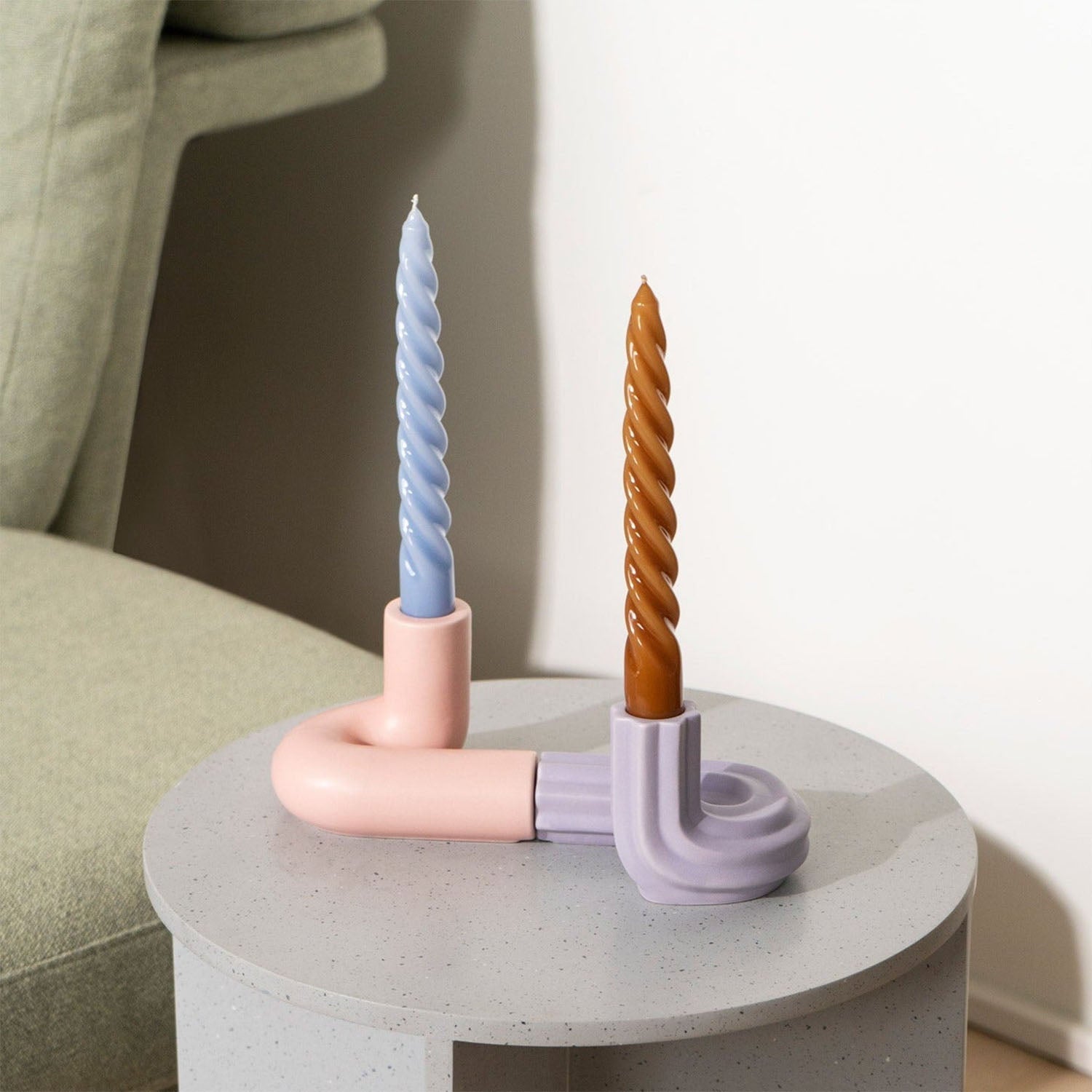 OCTAEVO Templo Candle Holder - Lilac
