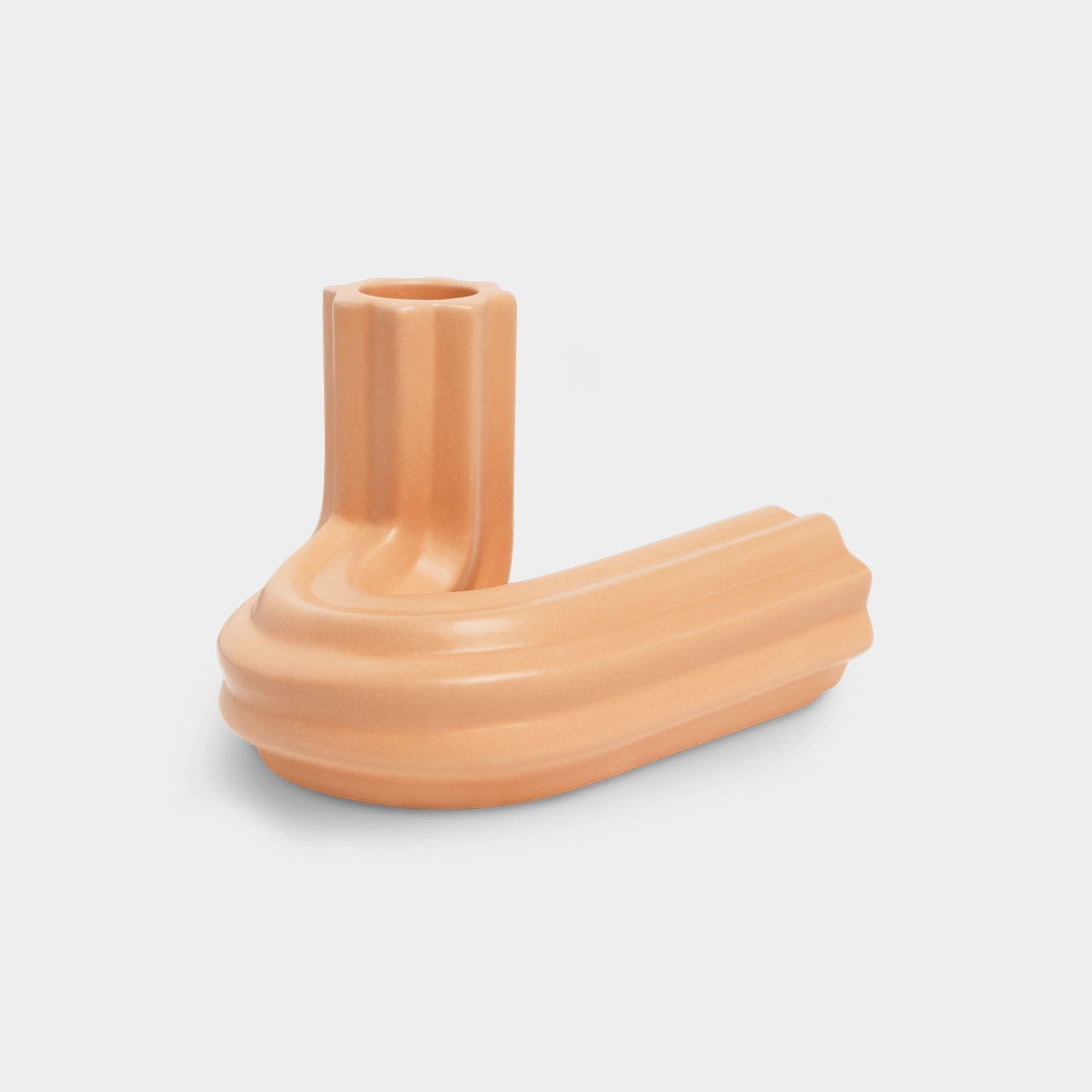 OCTAEVO Templo Candle Holder - Tangerine
