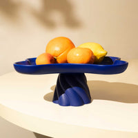 Octaevo Templo High Tray - Dark Blue