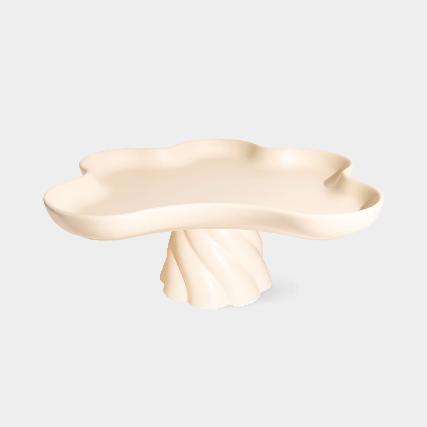 Octaevo Templo High Tray - Ivory