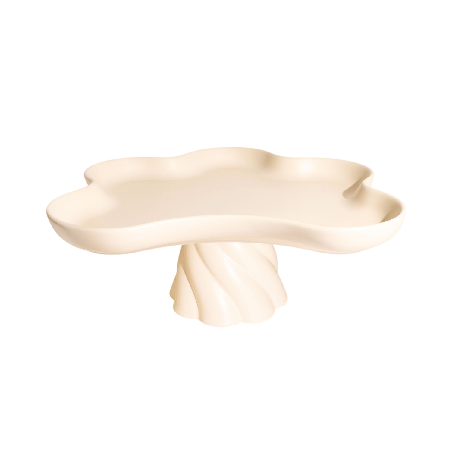 Octaevo Templo High Tray - Ivory