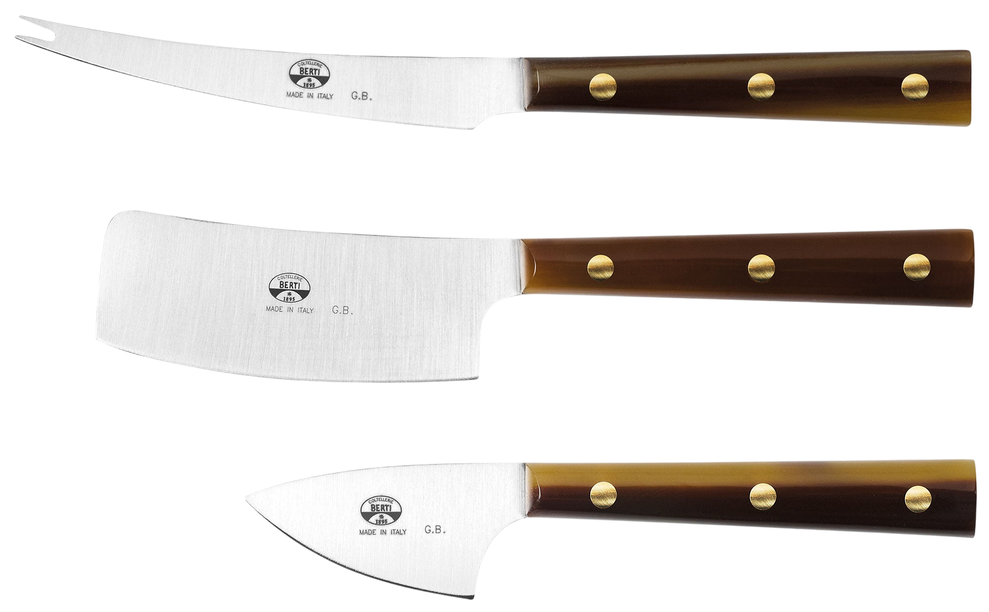 The Cheese Ceremony, Set of three knives