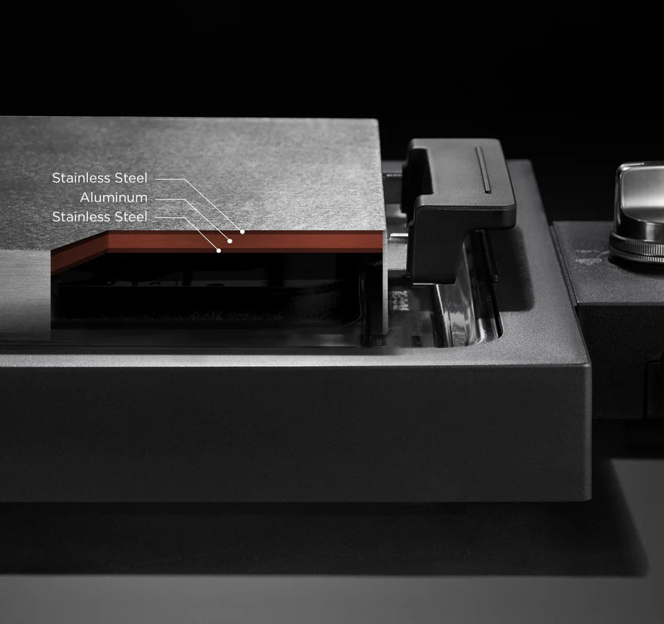 Teppanyaki | 6.6mm Cladding Hot Plate 320°–430°F