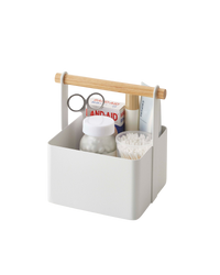 Storage Caddy - Small - Steel + Wood