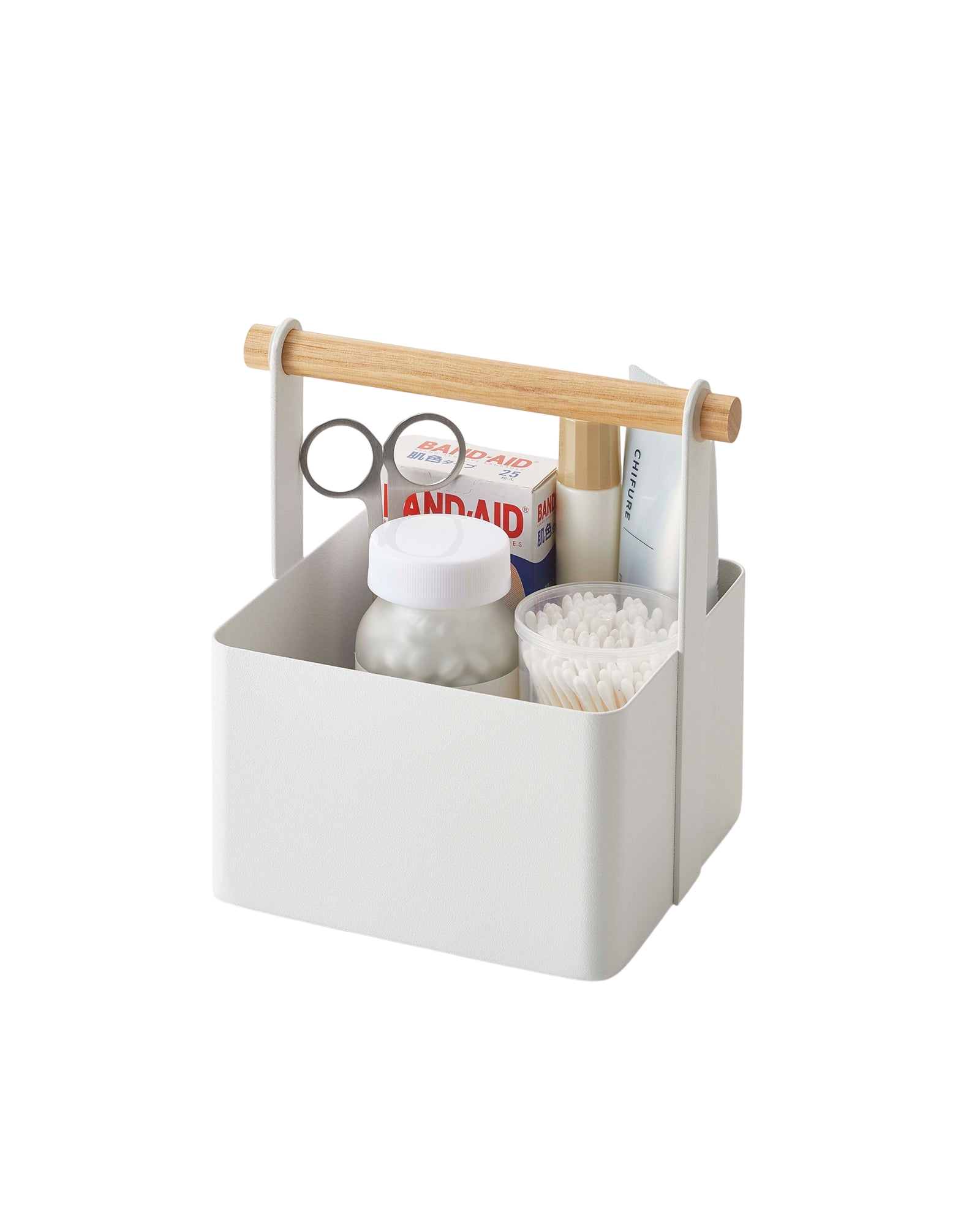 Storage Caddy - Small - Steel + Wood