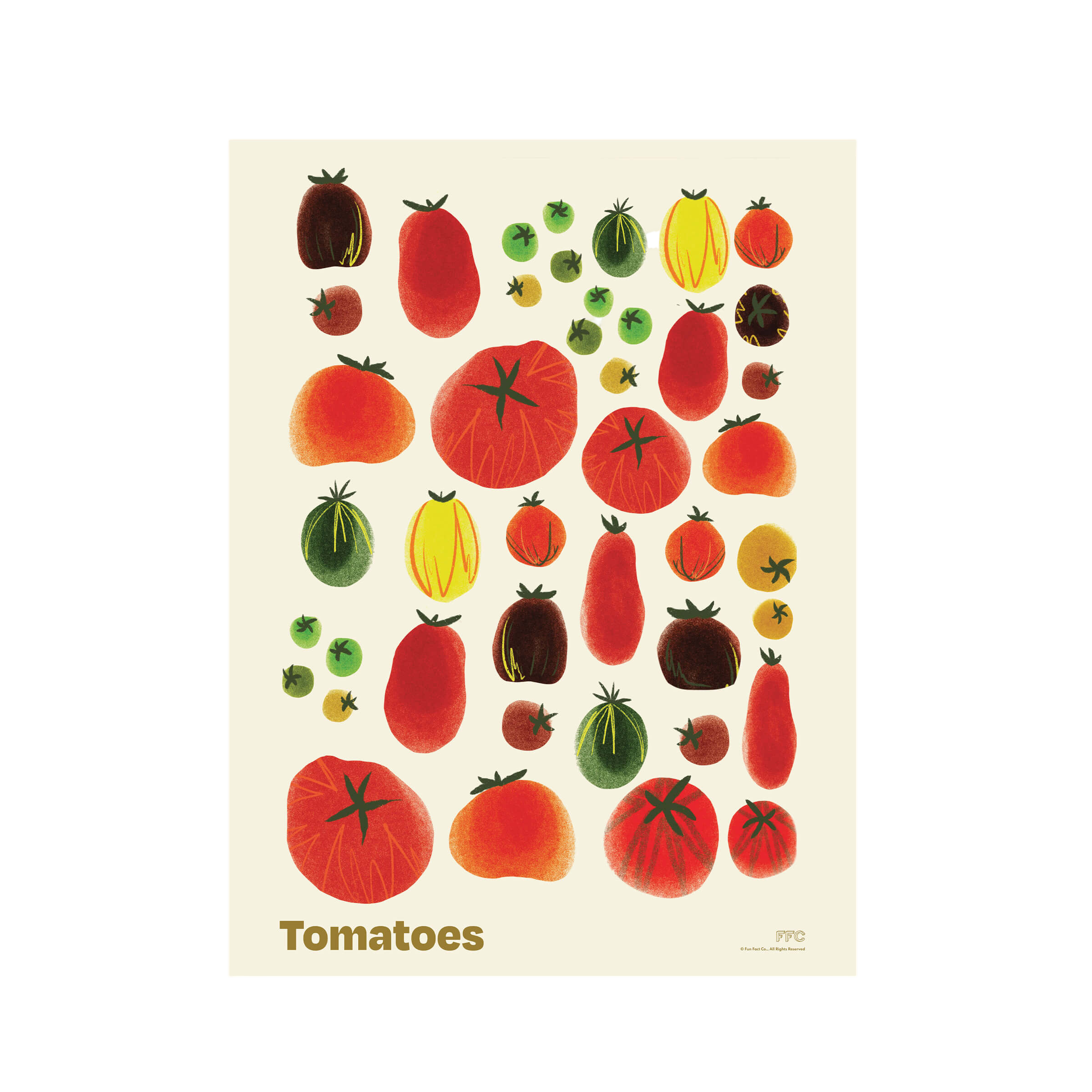 Tomato Family Reunion Print