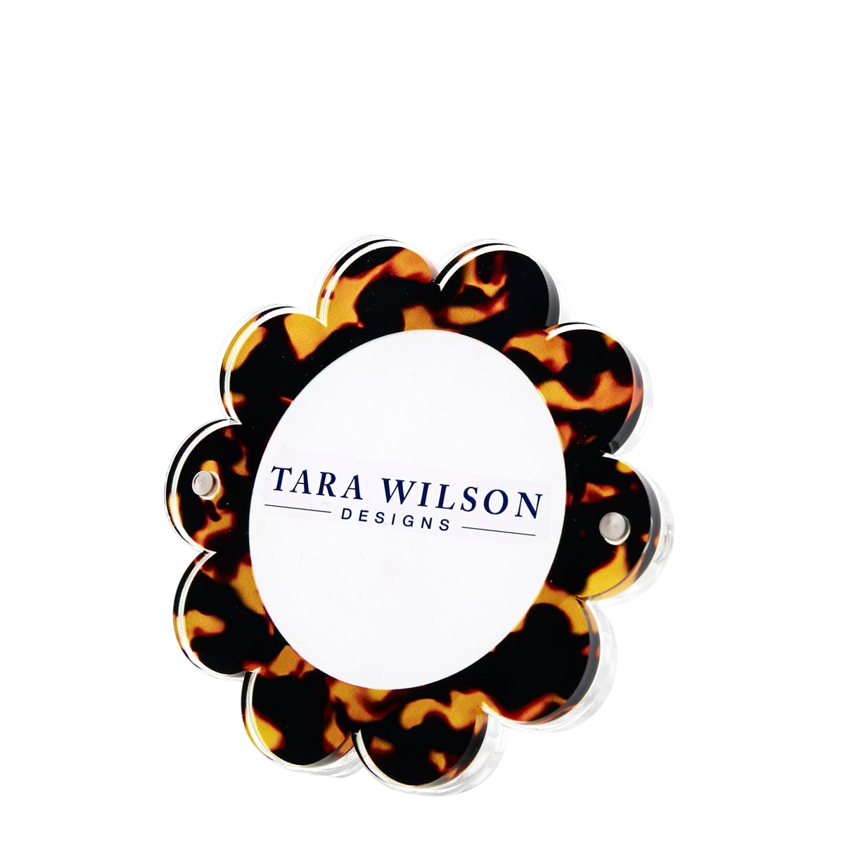 Tortoise Acrylic Daisy Frame