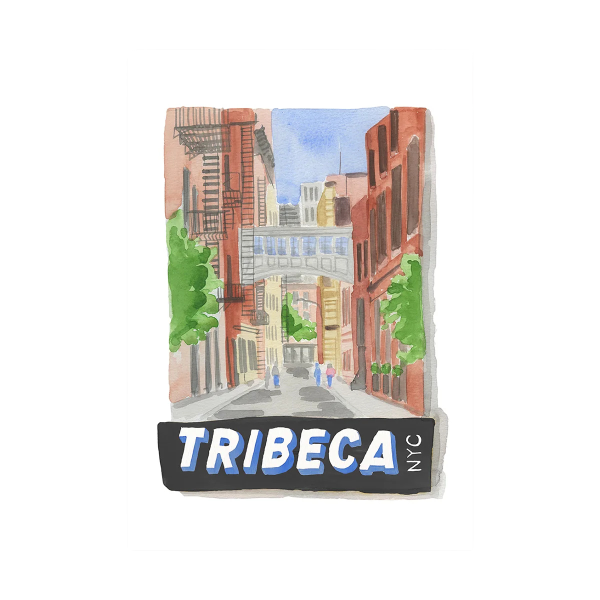 Tribeca NYC Matchbook