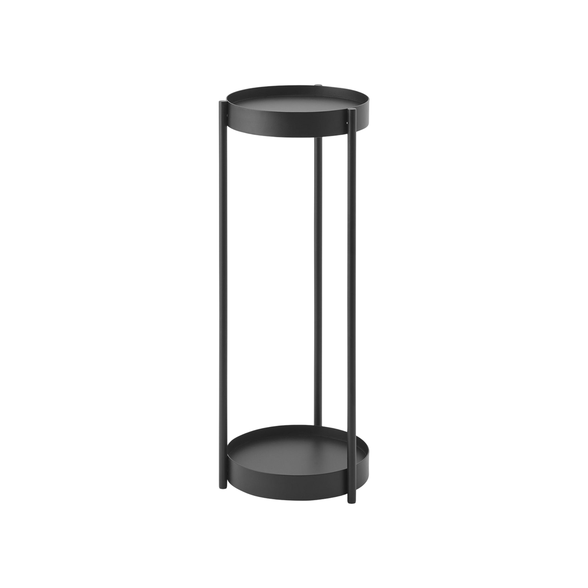 Two-Tier Rolling Plant Stand (28" H)  - Steel