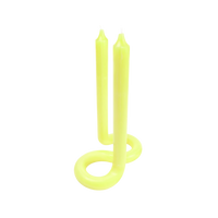 Twist Candle - Yellow