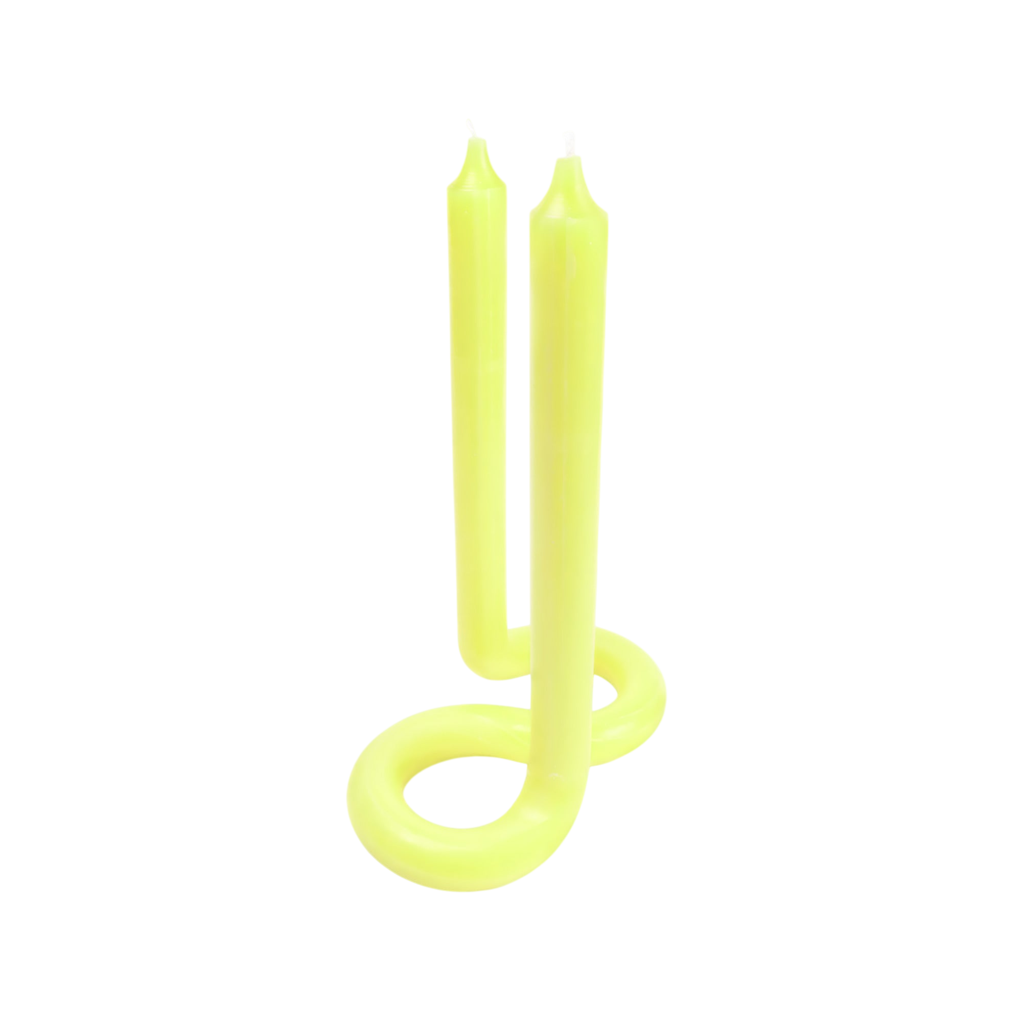 Twist Candle - Yellow