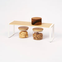 Single-Tier Riser - Steel + Wood