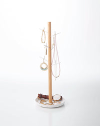 Jewelry + Accessory Stand - Steel + Wood