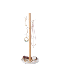 Jewelry + Accessory Stand - Steel + Wood