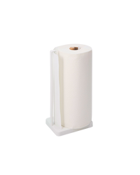 Paper Towel Holder - Steel + Wood