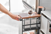 Slim Storage Cart (32" H)  - Steel