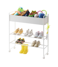 Entryway Storage Cart (29.33" H)  - Steel