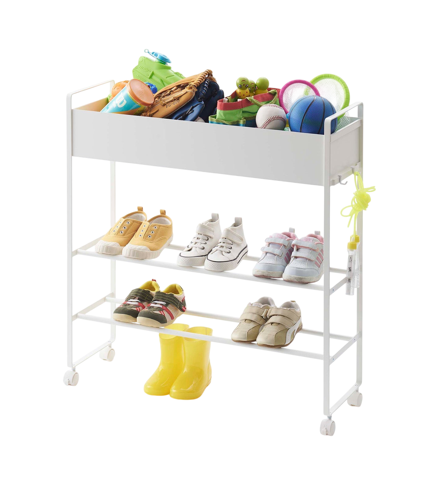 Entryway Storage Cart (29.33" H)  - Steel