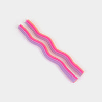 Wiggle Candles - Orange, Pink & Lavender (2 pack)