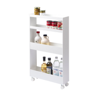 Slim Rolling Wagon (31.7" H)  - Steel