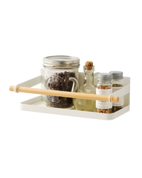 Magnetic Storage Caddy - Steel + Wood