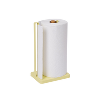 Paper Towel Holder - Steel + Wood