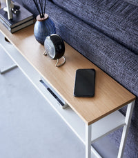 Long Console Table - Steel