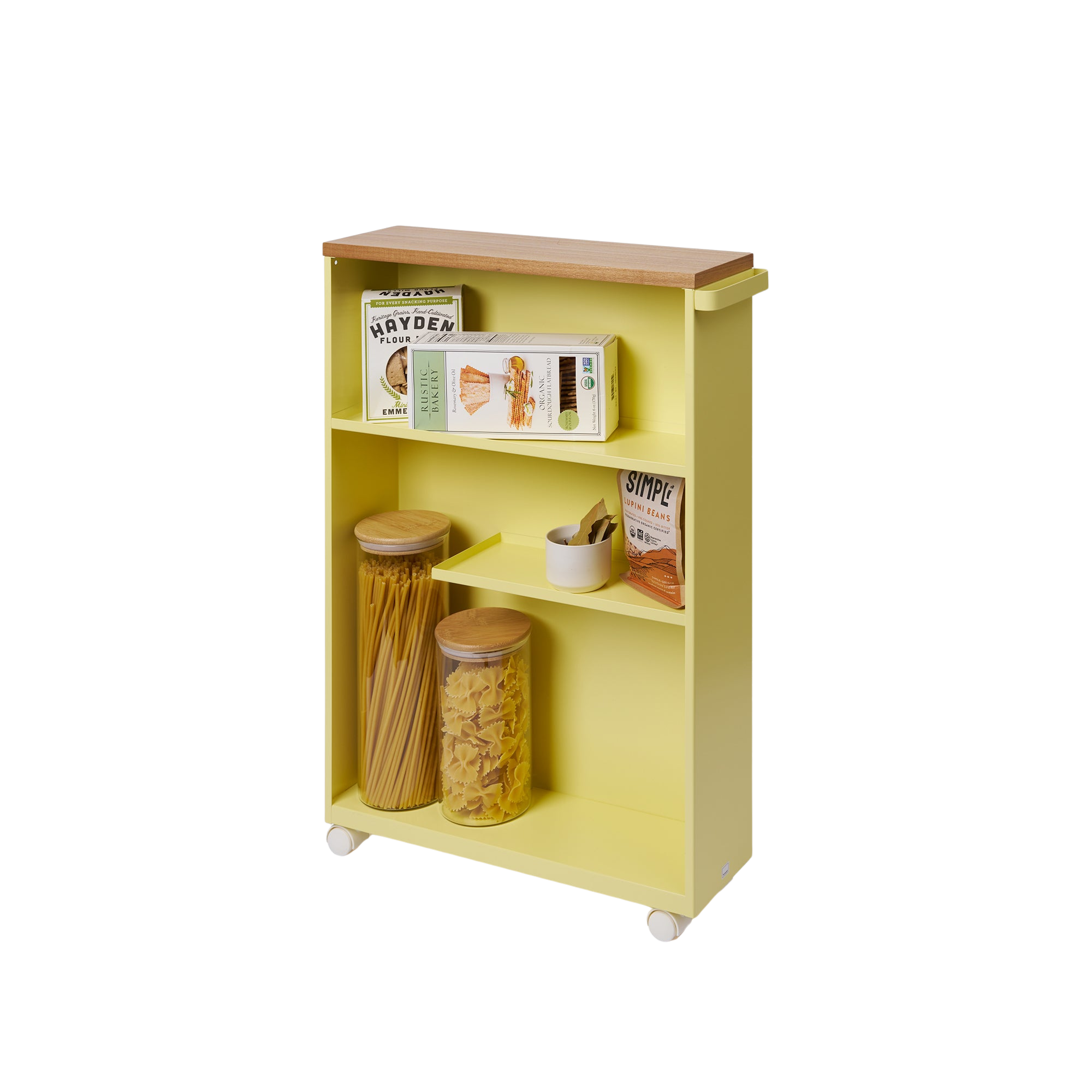 Rolling Storage Cart (27" H)  - Steel