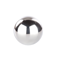 Glacier Rocks Large Stainless Steel Sphere